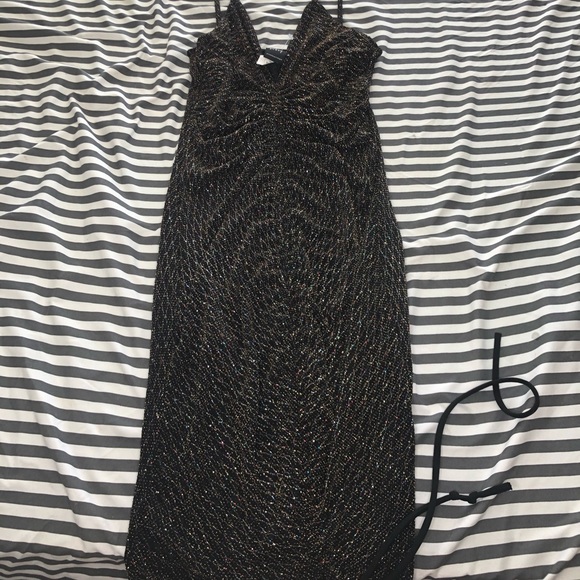 Sexy long dress v cut dress !